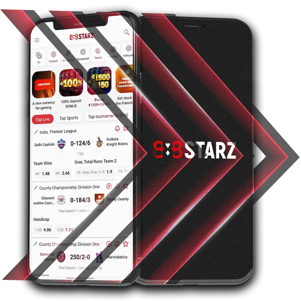 Obtenez l'application 888starz directement depuis le site officiel