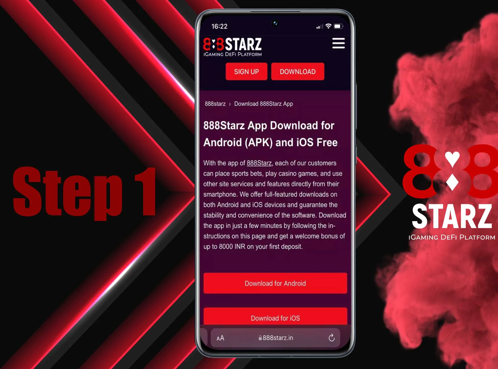 Étape 1. Paramétrage de l'appareil fonctionnant sous Android