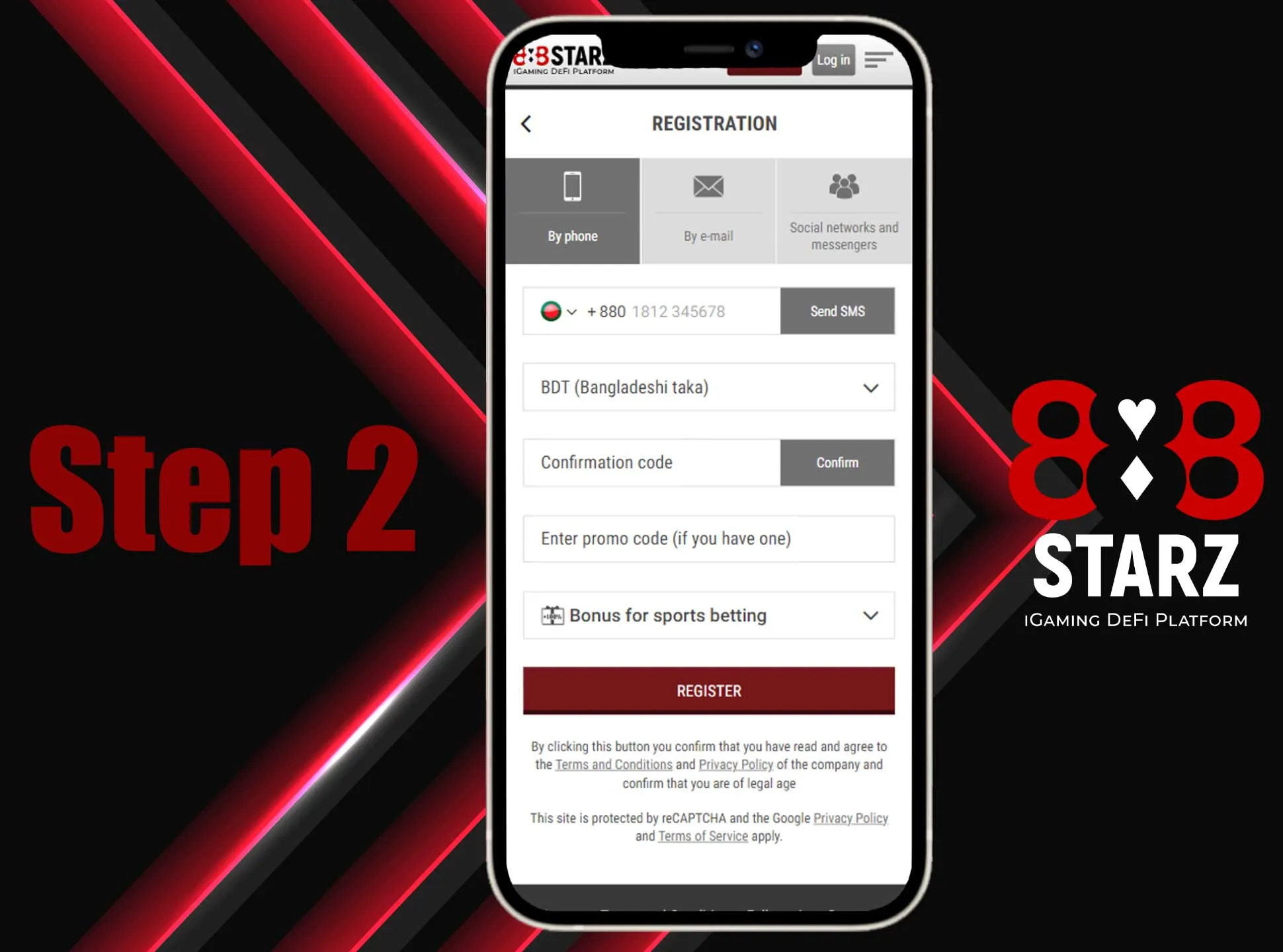 Étape 2. Création d'un compte sur le site.
